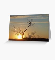 bald hill Greeting Card