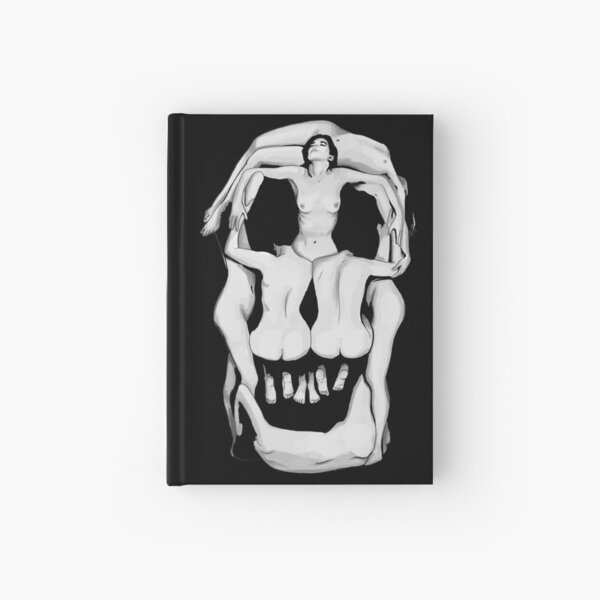 Salvador Dalí's Skulls - BLACK Hardcover Journal
