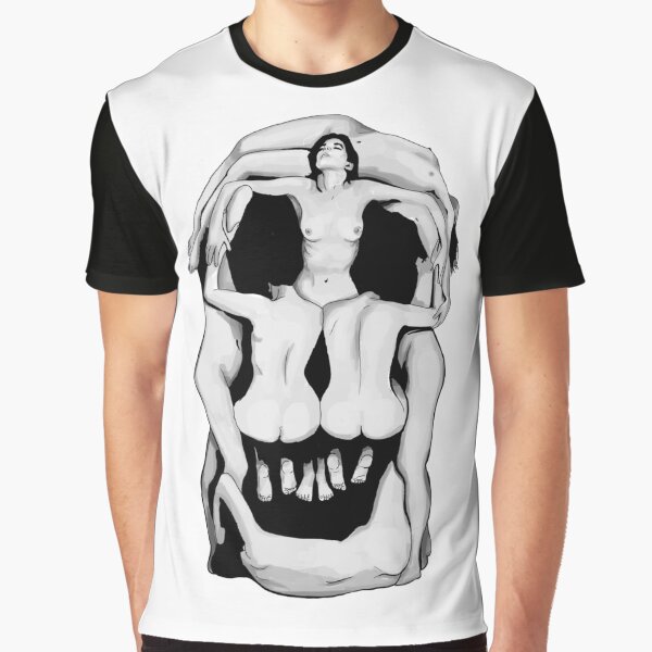 Salvador Dalí's Skulls - BLACK Graphic T-Shirt