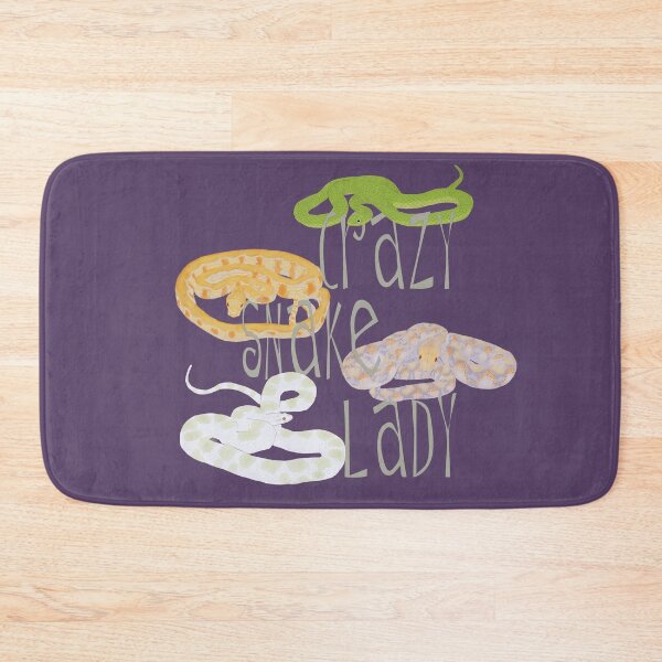 Item preview, Crazy Snake Lady designed and sold by Amy Hadden.