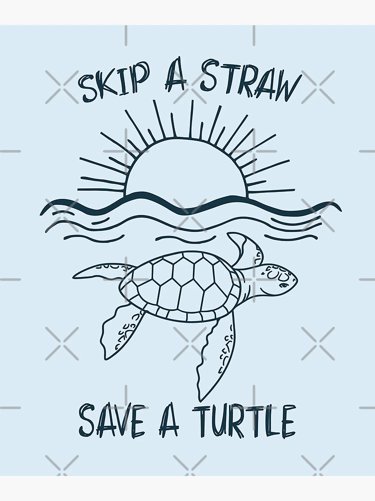 Straws Hd Transparent, Straw Turtle In The Ocean, Turtle, Ocean