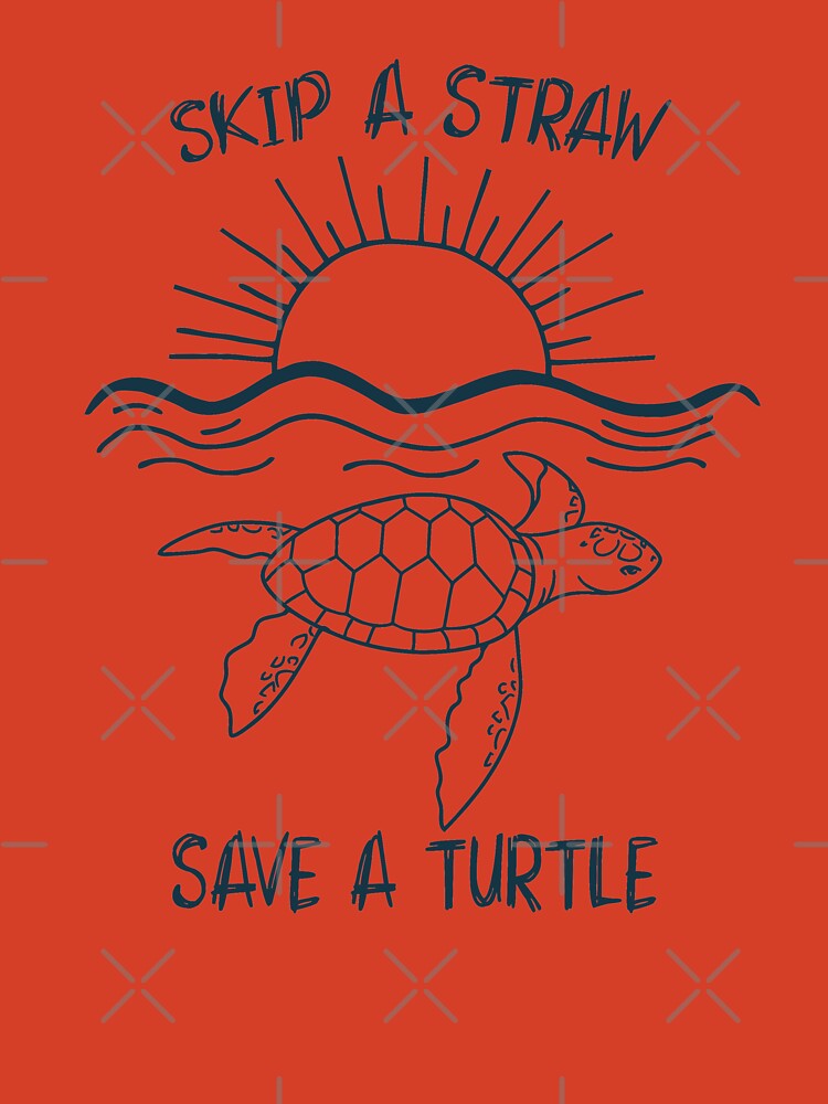 If you've ever heard the phrase skip the straw and save a turtle