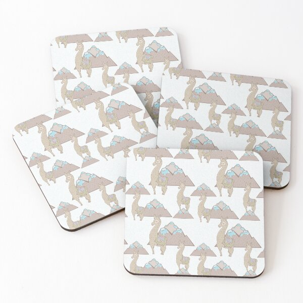Item preview, Proud Llama Pattern - Pastel Kids Colors designed and sold by Sketchbook Designs.