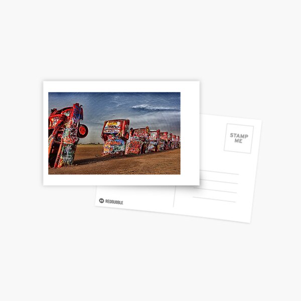 Item preview, Cadillac Ranch on Route 66 designed and sold by Warren Paul Harris.