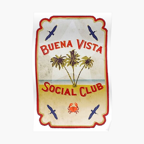 Buena Vista Social Club Beach Poster