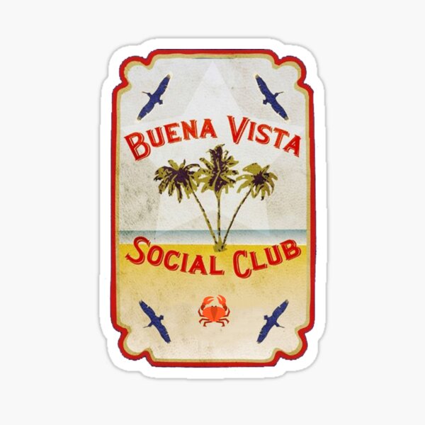 Plage du Buena Vista Social Club Sticker