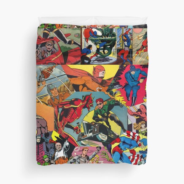 Item preview, Comic Book Collage designed and sold by BrambleBox.