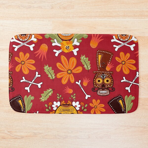 Item preview, Sugar Skull Pattern designed and sold by MclaughlinGifts.