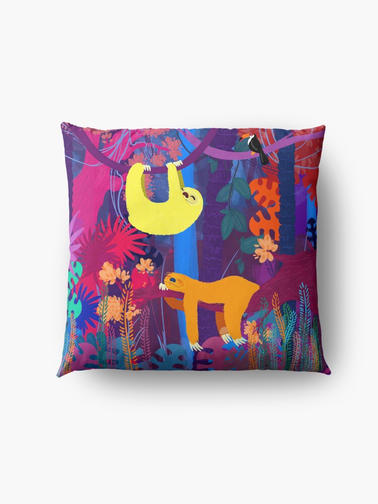 Coussin de sol ''The funky nap time' : autre vue