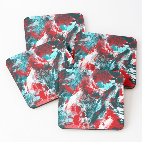 Item preview, Abstract Floral pattern designed and sold by Nora Gad.