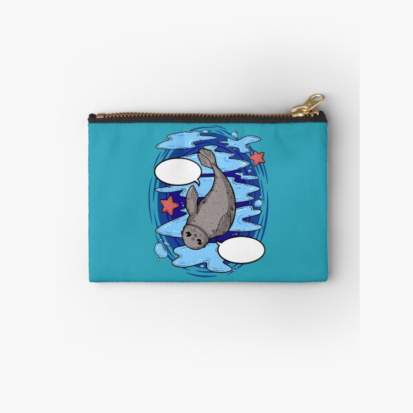 Item preview, Cute Couch Potato Seals designed and sold by ZaryaKiqo.