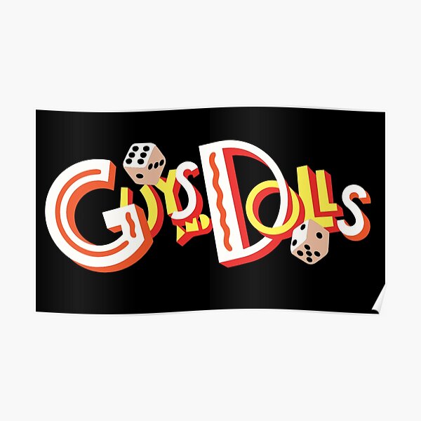 Guys And Dolls Poster By Broadwayreprise Redbubble