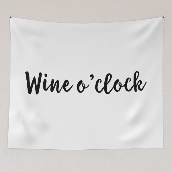 Item preview, Wine O'Clock designed and sold by untagged-shop.