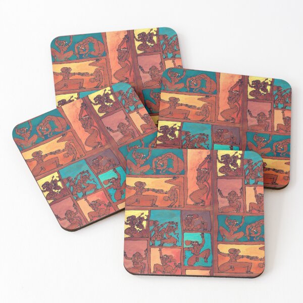 Item preview, Fiery Dancers designed and sold by Tamsin Haggis.