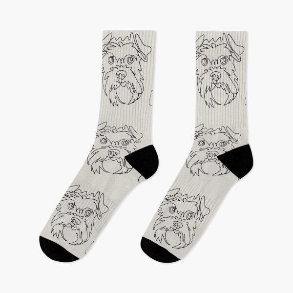 Item preview,  One line Schnauzer designed and sold by Huebucket.