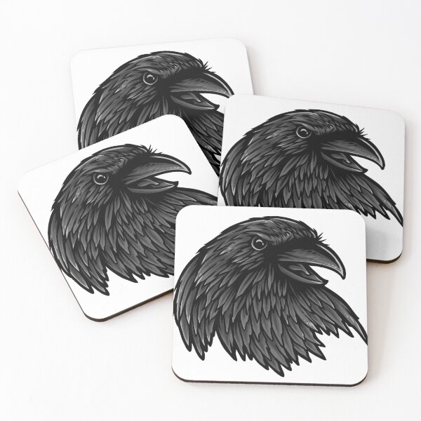 Item preview, Illustrated Raven designed and sold by MclaughlinGifts.