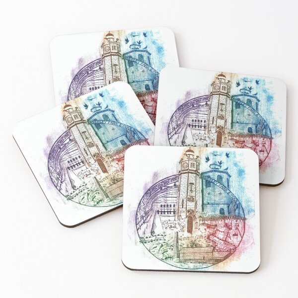 Item preview, Moseley, Birmingham Art Print designed and sold by CraftyBunStudio.