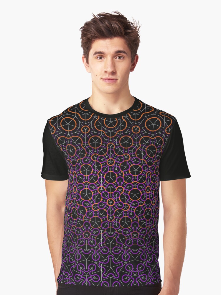 Imagen 1 de 5, Camiseta gráfica con la obra Penrose X-rayed, diseñada y vendida por tudi.