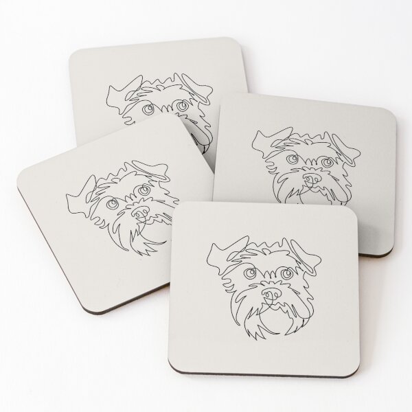 Item preview,  One line Schnauzer designed and sold by Huebucket.