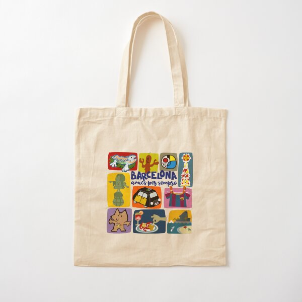 Barcelona Cotton Tote Bag