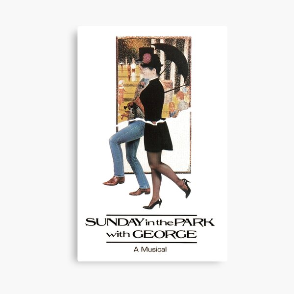 Sunday In The Park With George musical Canvas Print