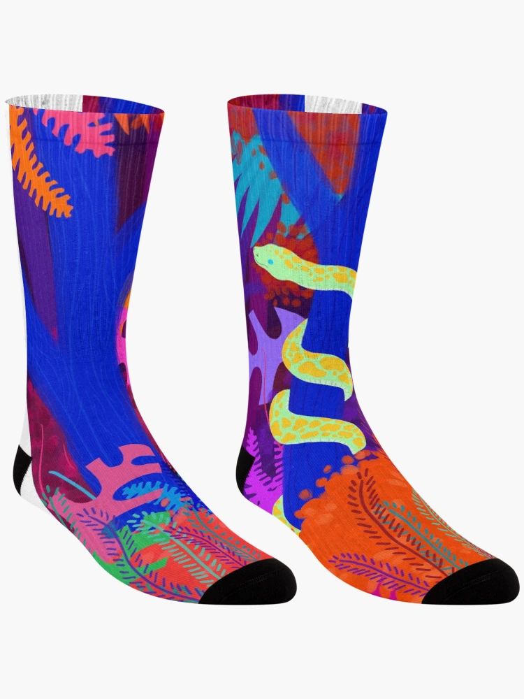 Thumbnail 3 of 5, Socks, Funky python designed and sold by muxxum.