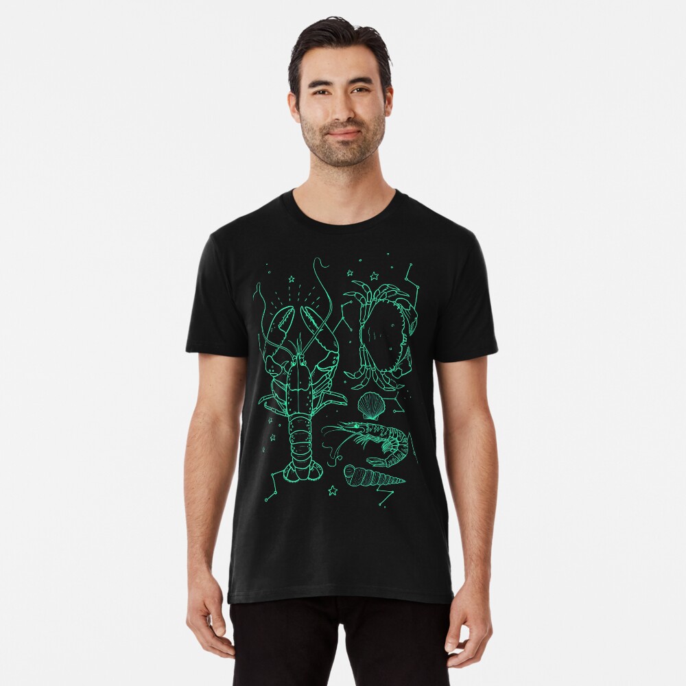 T-shirt premium « the galactic lobster»