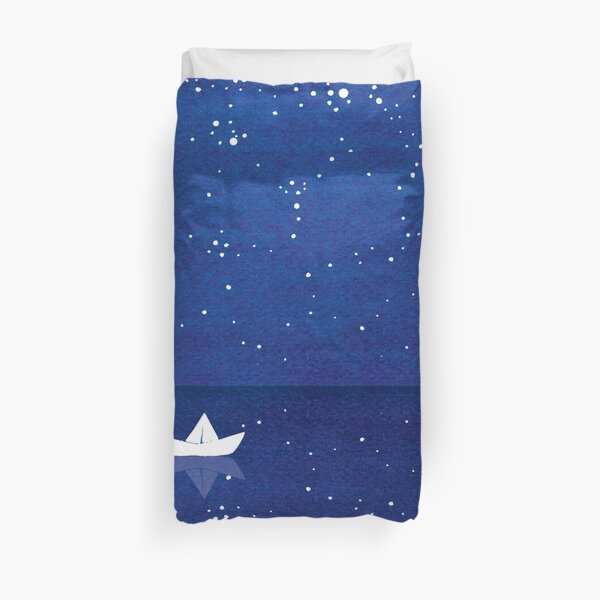 Zen sailing Duvet Cover