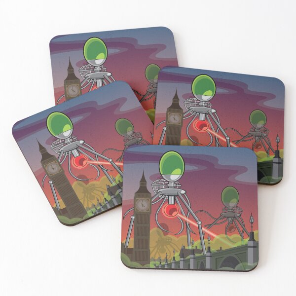 Item preview, The War of the Worlds (square) designed and sold by tall2d.