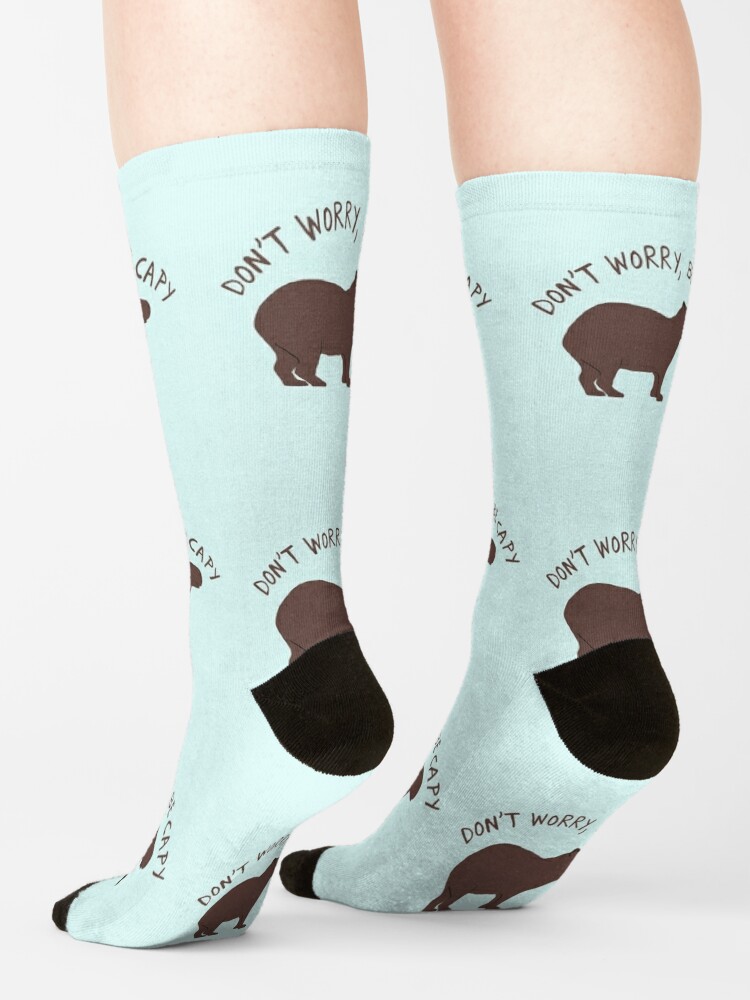 Disover Don&apos;t Worry, Be Capy (Capybara) | Socks