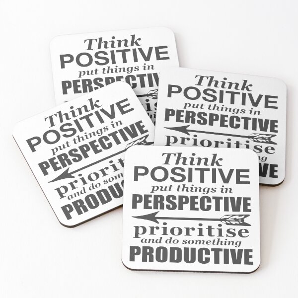 Item preview, Think Positive designed and sold by PoshJocks.