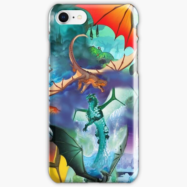 Wing of fire all dragon Pattern Background iPhone Snap Case