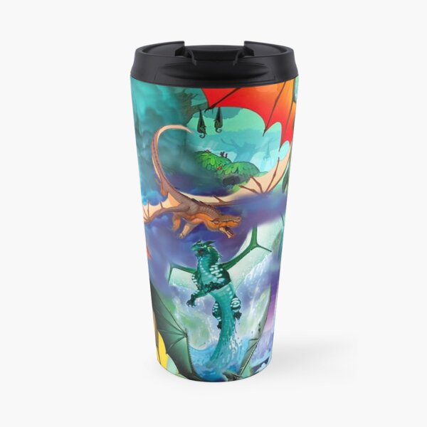 Wing of fire all dragon Pattern Background Travel Mug