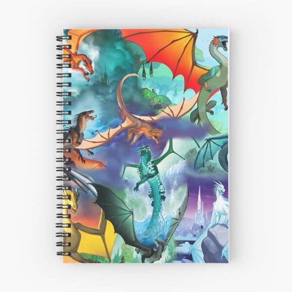 Item preview, Wing of fire all dragon Pattern Background designed and sold by YellowQuenn.