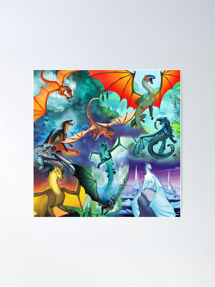 Wall Art Print Dragon fire 2, Gifts & Merchandise