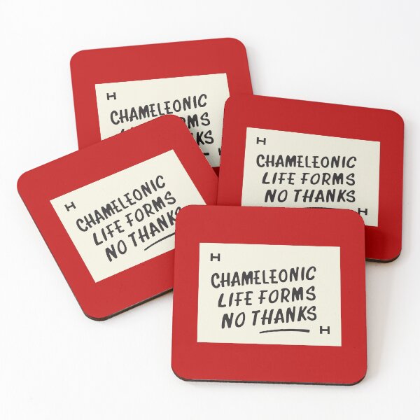 Item preview, Chameleonic Life Forms No Thanks designed and sold by Off the Box.