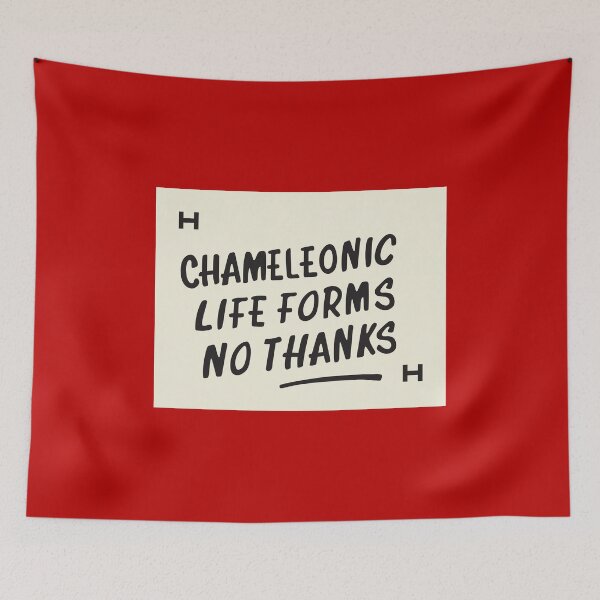 Item preview, Chameleonic Life Forms No Thanks designed and sold by Off the Box.