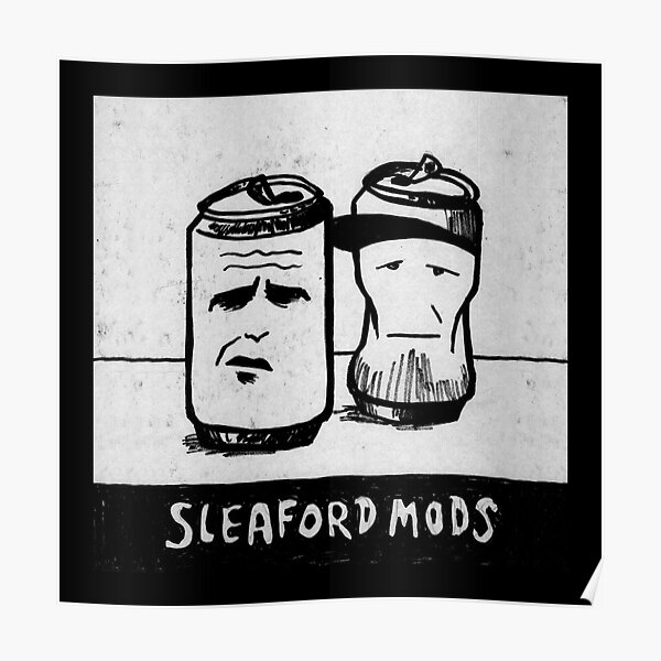 Sleaford Mods Logo Poster
