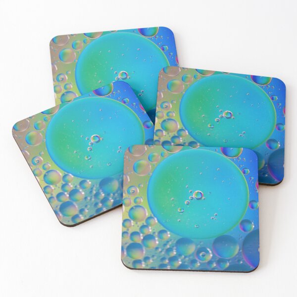 Item preview, Oil drops in water. Abstract defocused psychedelic pattern image rainbow colored. Abstract background with colorful gradient colors. DOF. designed and sold by anytka.
