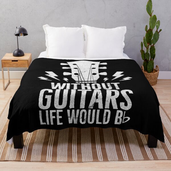 Item preview, Without Guitars Life Would B Flat designed and sold by RAWWR.