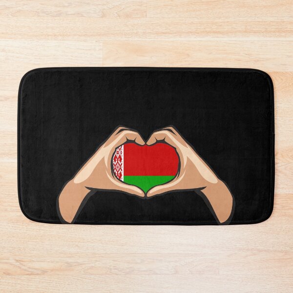 Item preview, Belarus handheart flag heart designed and sold by 1681830934131.