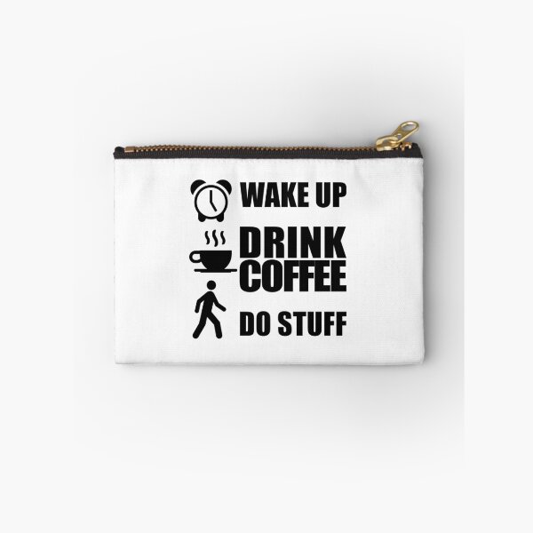 Item preview, Wake up, drink coffee - The daily grind designed and sold by JEProjectMedia.