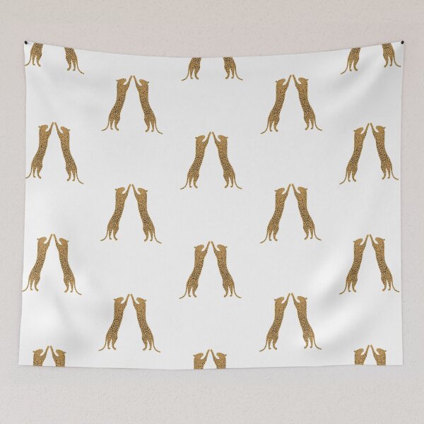 Item preview, Leopard Illustration - white designed and sold by ellaseymourdesi.