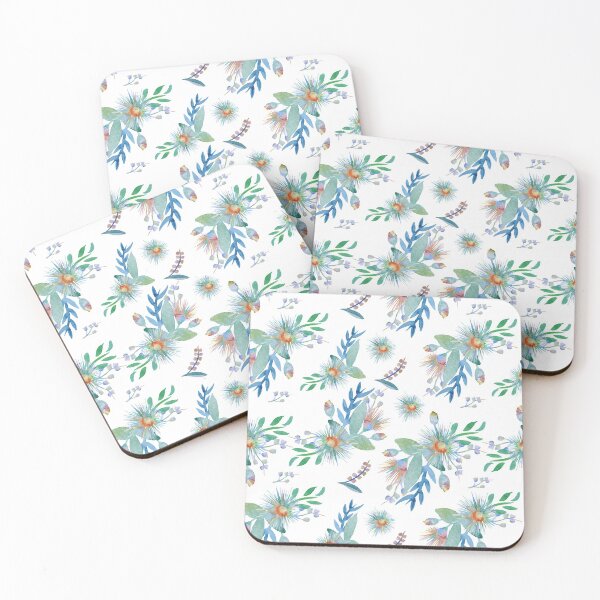 Item preview, Watercolour Springtime Australian Pattern designed and sold by Sketchbook Designs.