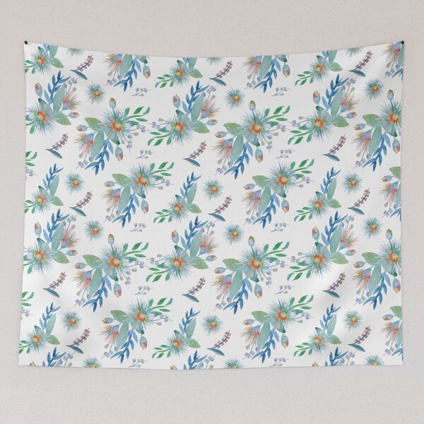 Item preview, Watercolour Springtime Australian Pattern designed and sold by Sketchbook Designs.