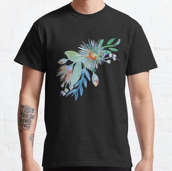 Watercolour Springtime Australian Pattern Classic T-Shirt