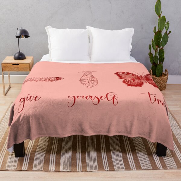 Item preview, Give yourself time pink-terracotta designed and sold by Alessia Green.