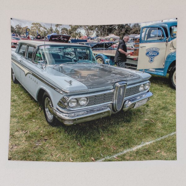 Item preview, Misted bonnet Edsel Ranger 12 All Ford Day 2019 designed and sold by Cars around Adelaide.