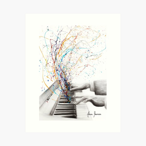 The Keyboard Solo Art Print