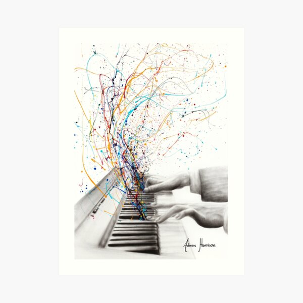 The Keyboard Solo Art Print
